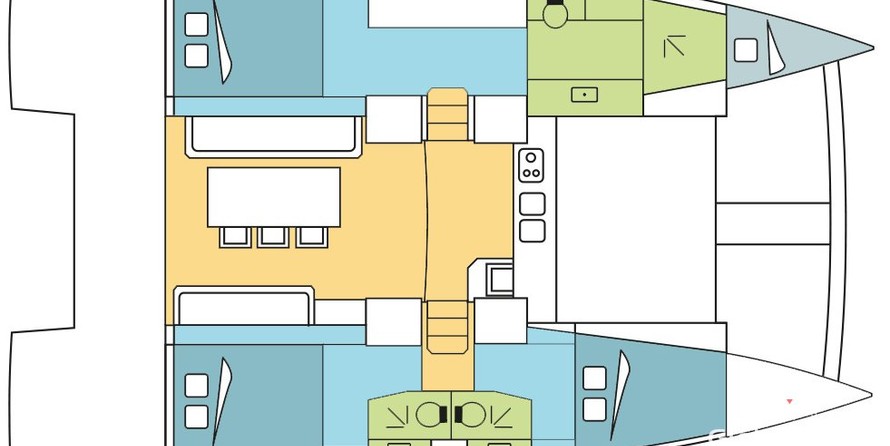 Bali catamarans 4.0 lounge