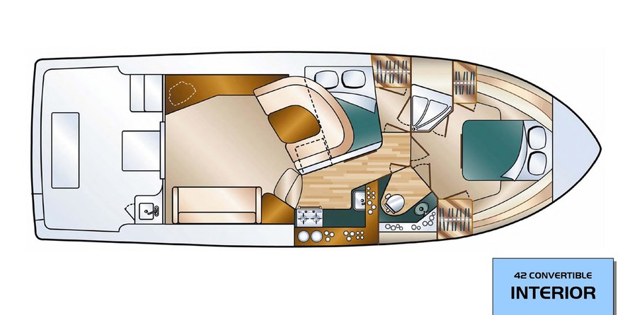 Silverton 42 Convertible
