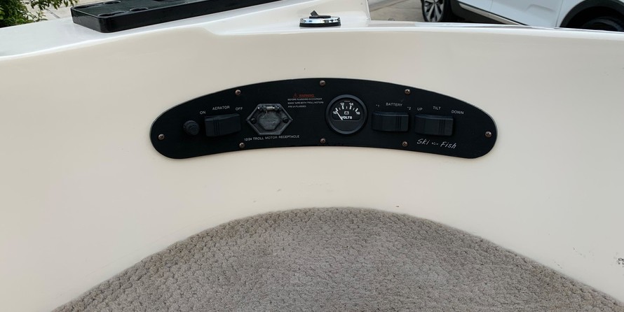 Triton 205 walleye "fish and ski"