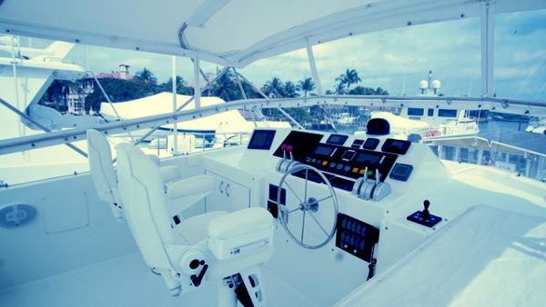 Hatteras Flybridge Motor Yacht