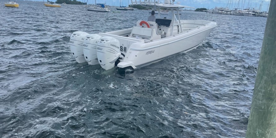 Intrepid 375 Center Console