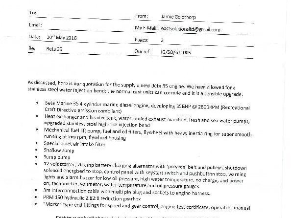 Custom Motor Launch 20 (available)