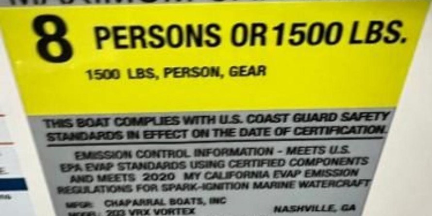 Chaparral 203 Vortex VRX