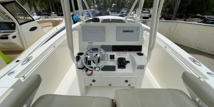 Cobia 217 center console
