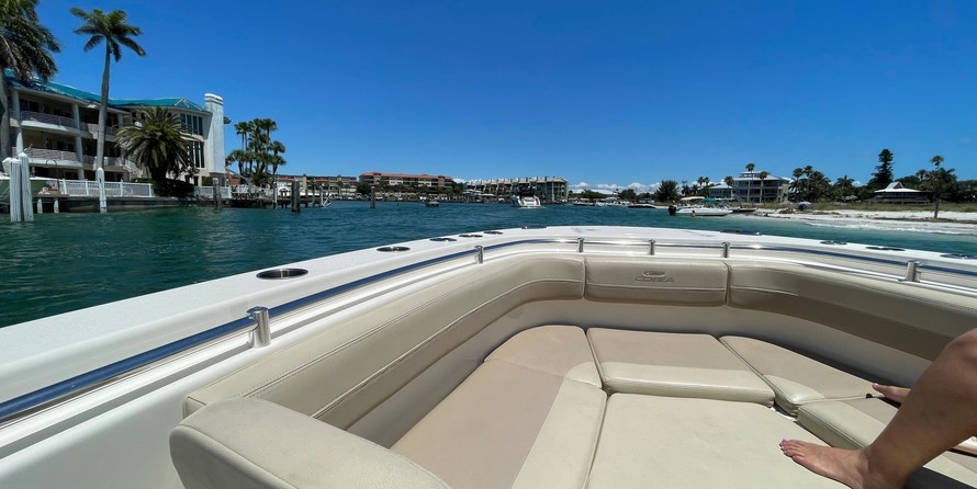 Cobia 217 center console