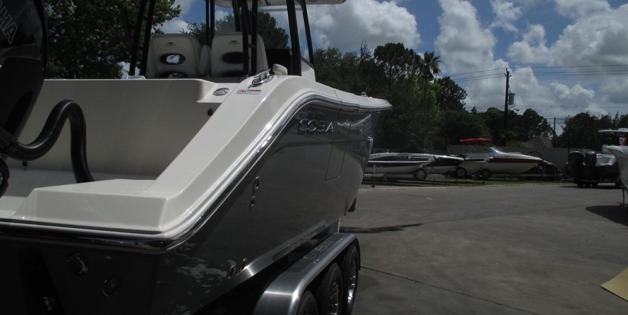 Cobia 217 center console