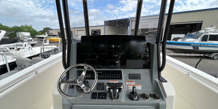 Cobia 217 center console