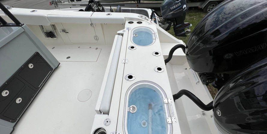 Cobia 217 center console