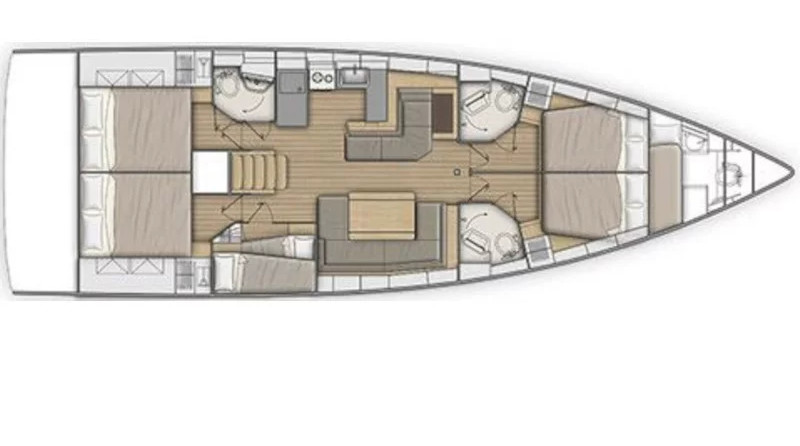 Oceanis 51.1- 5/3