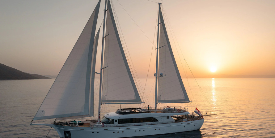 Luxury Sailing Yacht Love Story