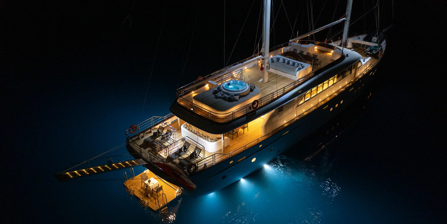 Luxury Sailing Yacht Love Story