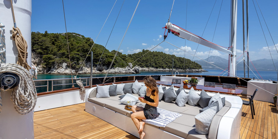 Luxury Sailing Yacht Love Story