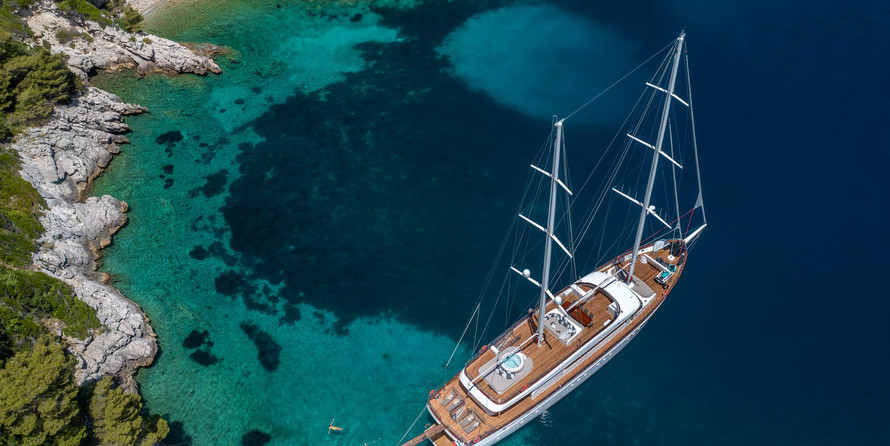 Luxury Sailing Yacht Love Story