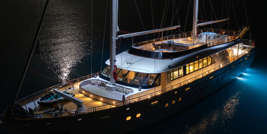 Luxury Sailing Yacht Love Story