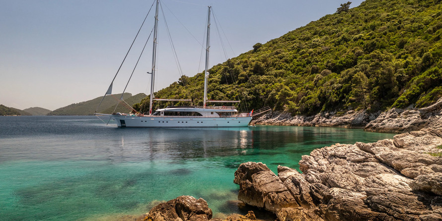 Luxury Sailing Yacht Love Story