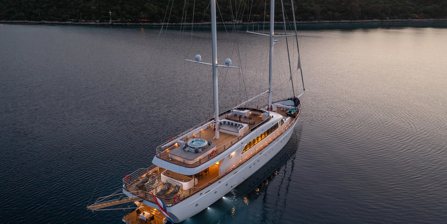 Luxury Sailing Yacht Love Story