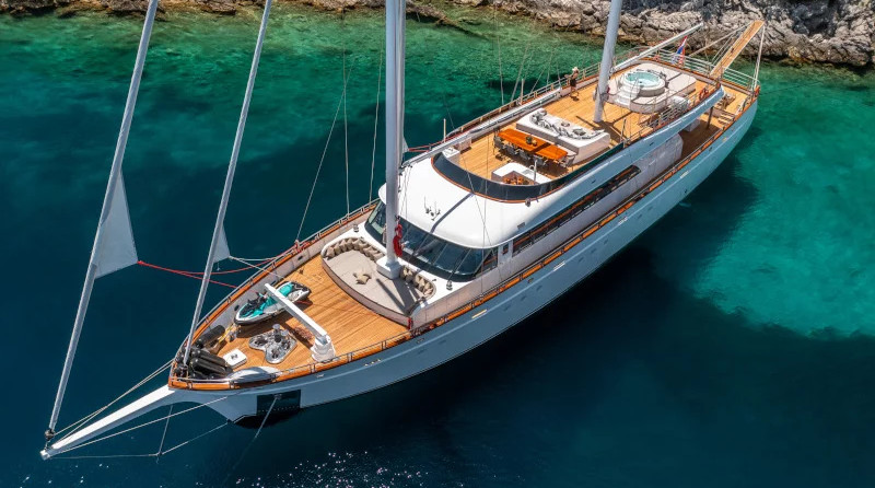 Luxury Sailing Yacht Love Story
