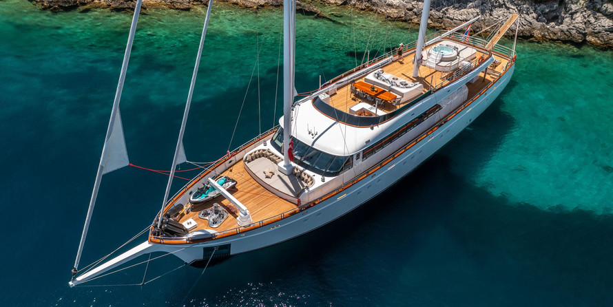 Luxury Sailing Yacht Love Story