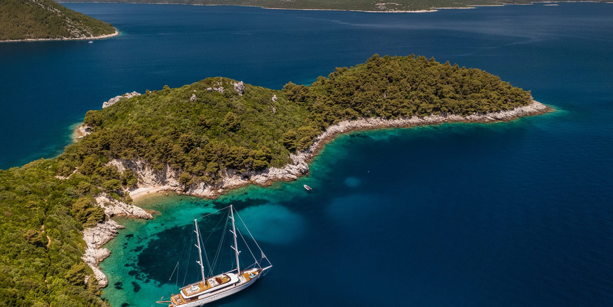 Luxury Sailing Yacht Love Story