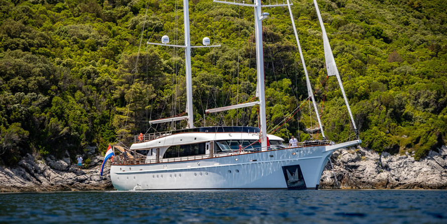 Luxury Sailing Yacht Love Story