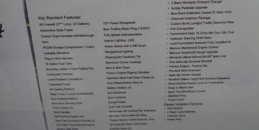 Lund Boats 1875 Crossover XS