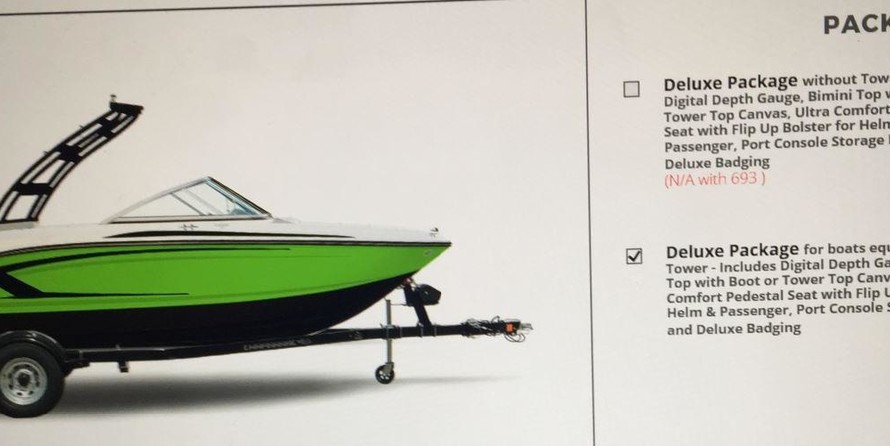 Chaparral 19 H2O Sport