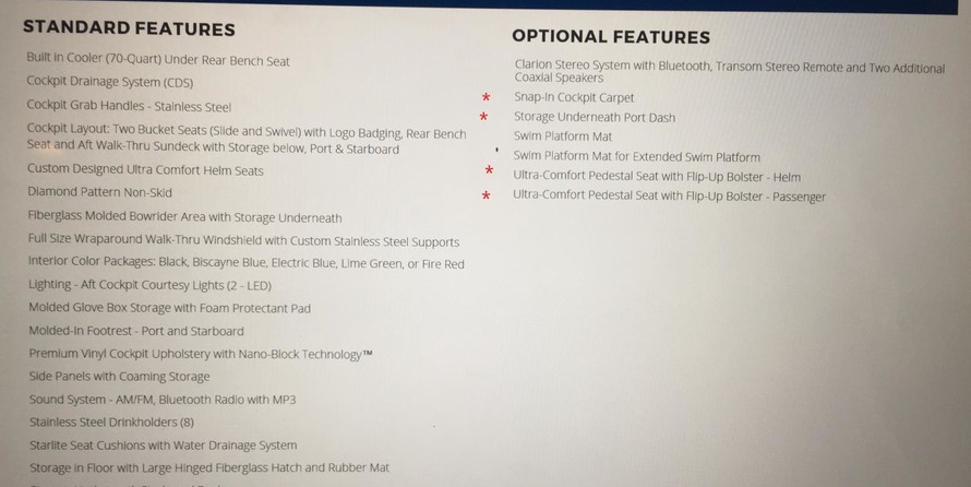 Chaparral 19 H2O Sport