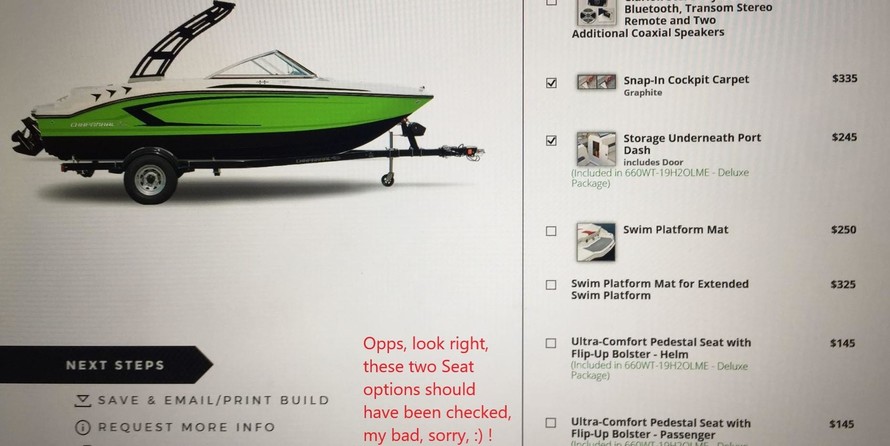 Chaparral 19 H2O Sport