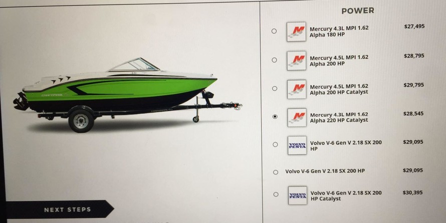 Chaparral 19 H2O Sport