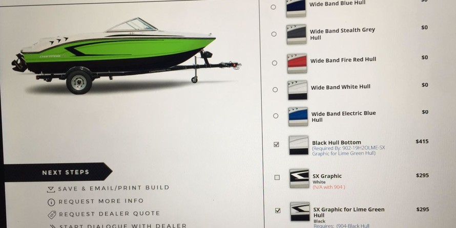 Chaparral 19 H2O Sport