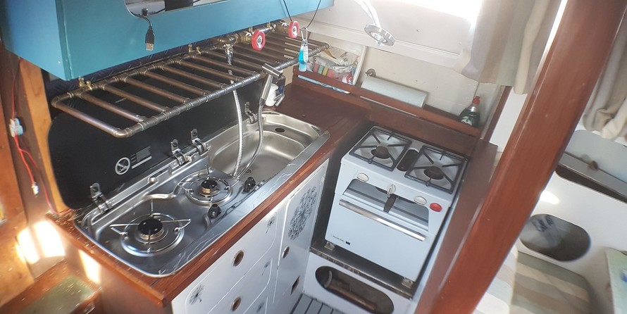 Van de stadt custom 32 steel yacht