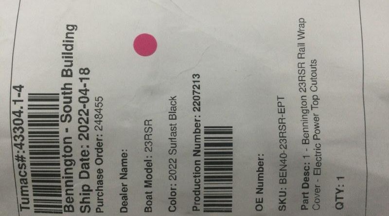 Bennington 23 RSR