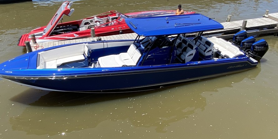 Custom carolina 28 center console