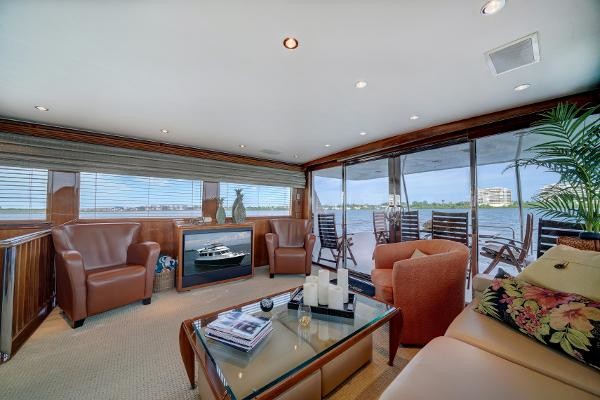 Hatteras 74 Sport Deck Motor Yacht