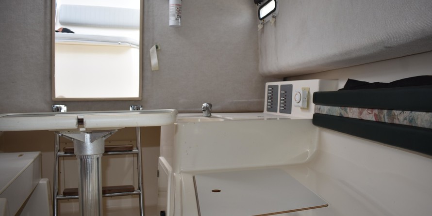 Pursuit 2870 center console