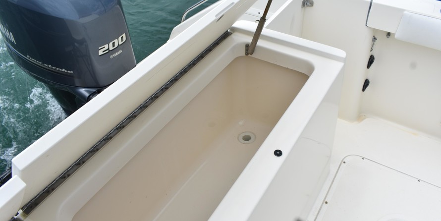 Pursuit 2870 center console