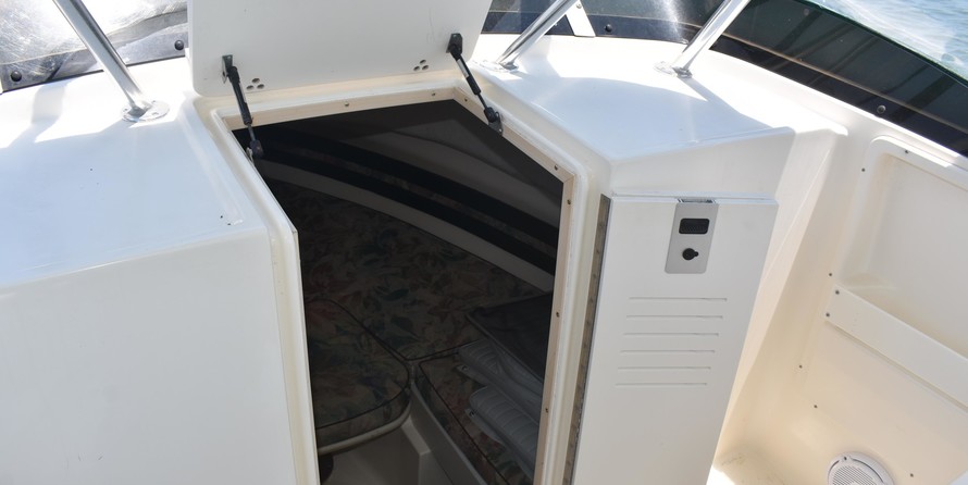 Pursuit 2870 center console