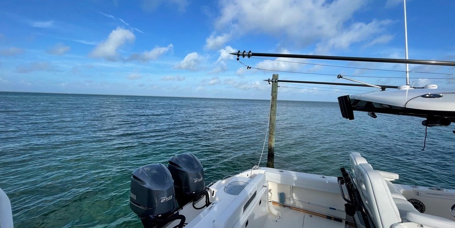 Cobia 217 center console