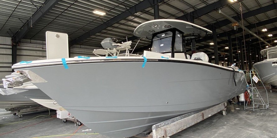 Cobia 217 center console