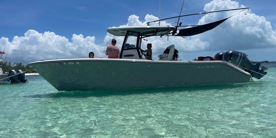 Cobia 217 center console