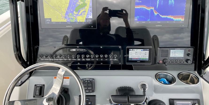 Cobia 217 center console