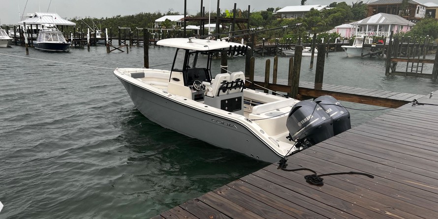 Cobia 217 center console