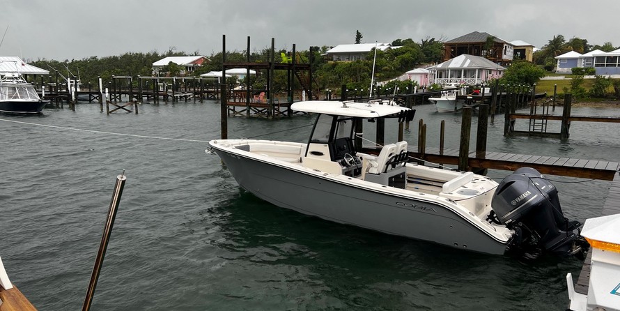 Cobia 217 center console