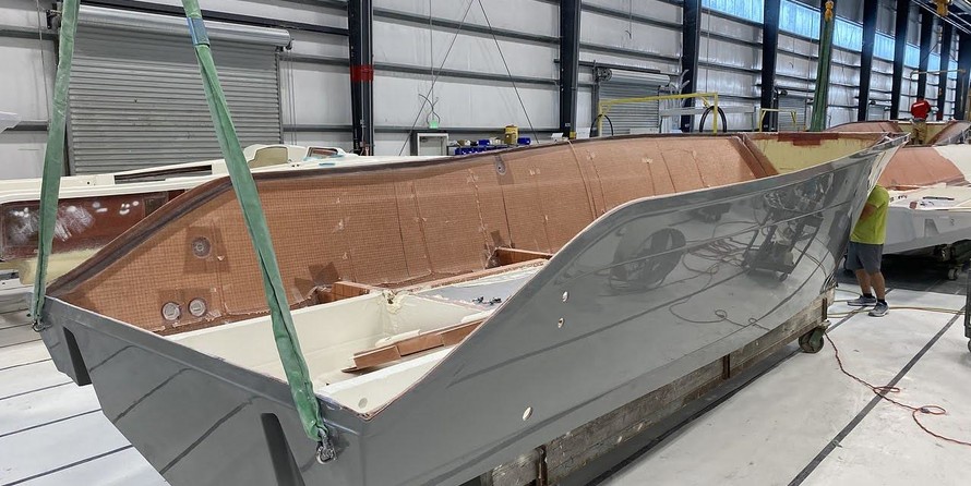 Cobia 217 center console