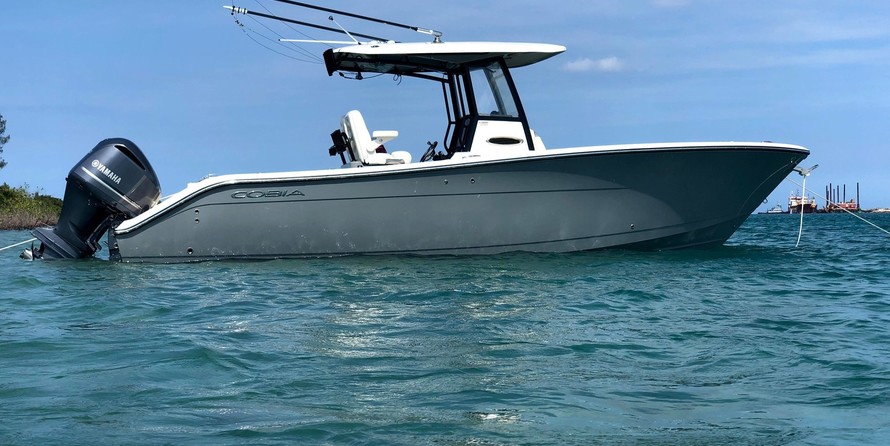 Cobia 217 center console