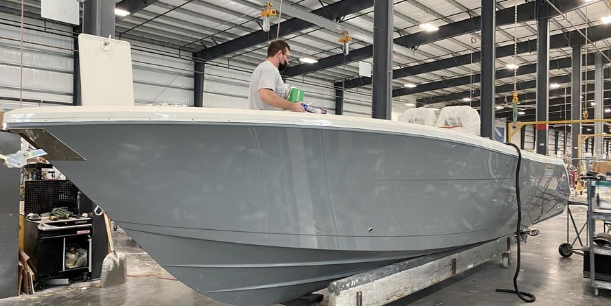 Cobia 217 center console