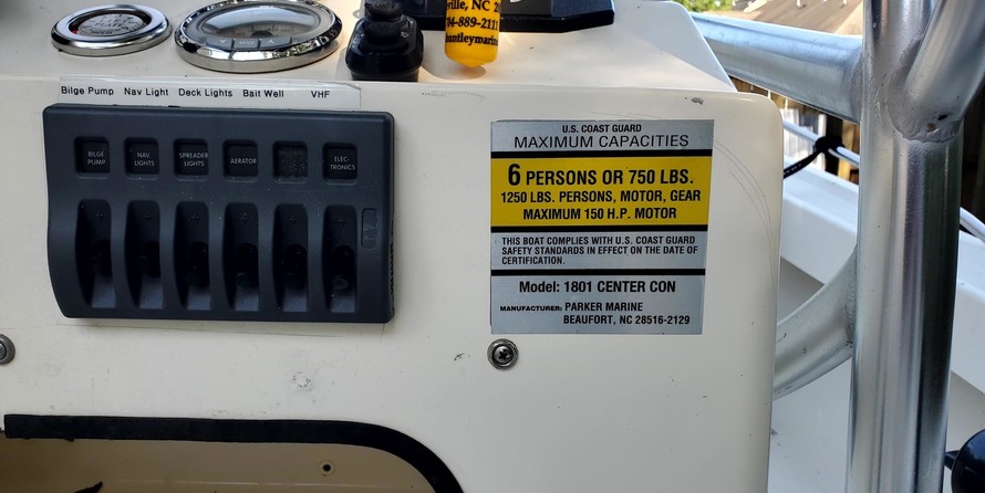 Parker 1801 Center Console