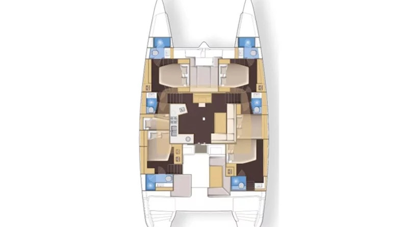 Lagoon 52 (5Cab)