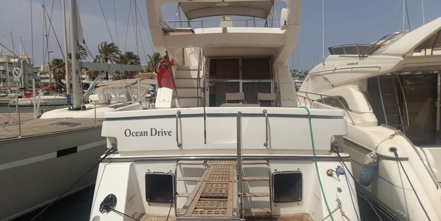 Palmer Johnson cockpit motor yacht