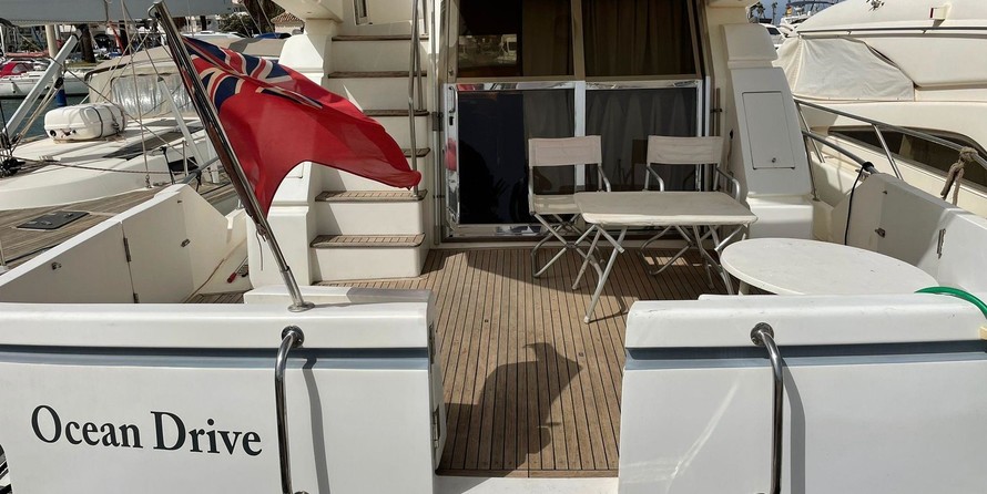 Palmer Johnson cockpit motor yacht